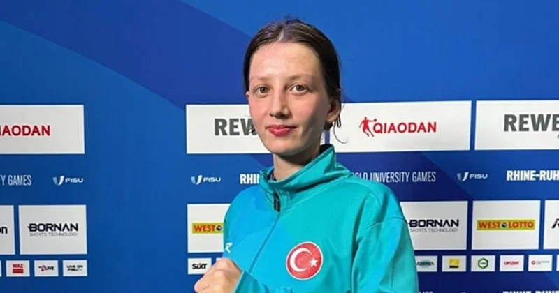 Milli taekwondocu Şevval Çakal’dan altın madalya