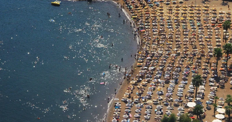 Marmaris ve Fethiye de deniz hava kadar sıcak