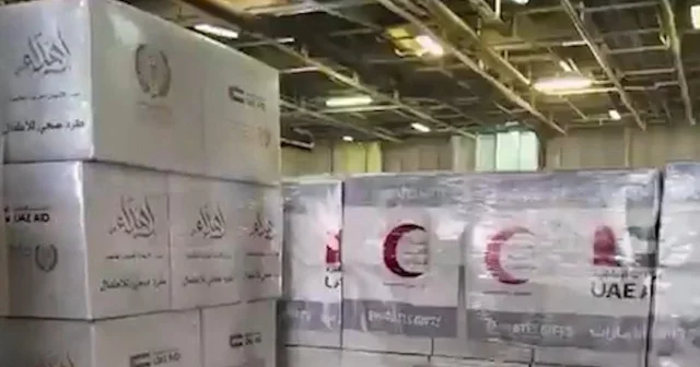 Gazze’ye şimdiye kadarki en büyük yardım yola çıktı VİDEO İZLE