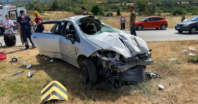 Takla atan otomobildeki 7 yaşındaki Azra öldü, ailesi yaralı Amasya Haberleri