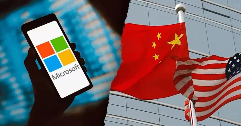 ABD nin bütün ipleri Çin in elinde mi! Microsoft skandalı ABD yi karıştırdı!