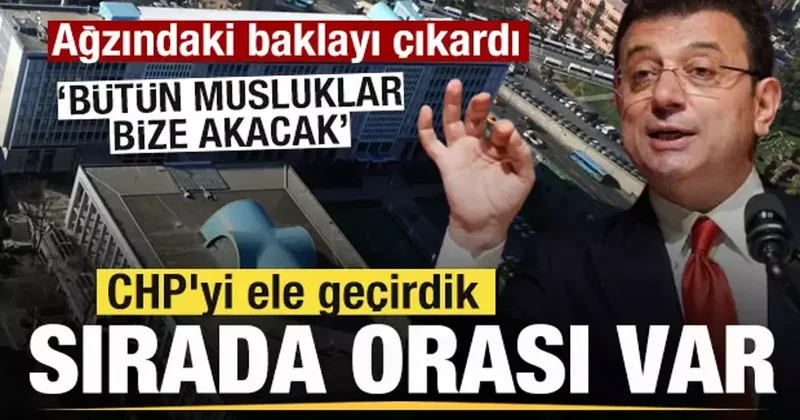 Ağzındaki baklayı böyle çıkardı: CHP’yi ele geçirdik sırada cumhurbaşkanlığı var