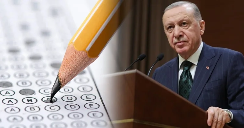 LGS devam ederken sorular paylaşıldı Erdoğan yine görmezden geldi! Çamur at izi kalsın