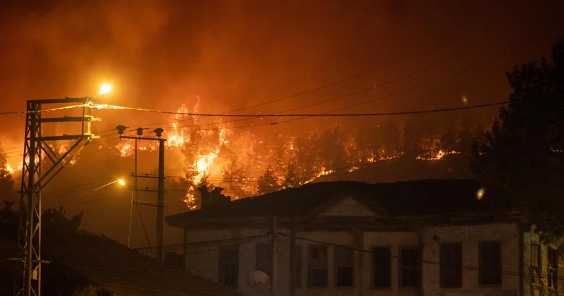 Sakarya ve Bilecik teki yangınlara müdahale ediliyor