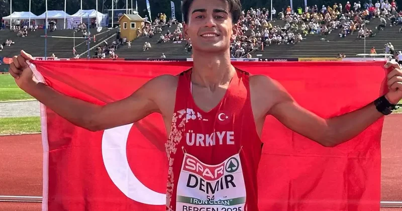 Milli atlet Mazlum Demir, 23 yaş altında Avrupa şampiyonu oldu