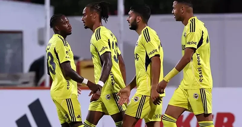 Fenerbahçe, Uniao Leiria karşısında 2 golle kazandı!