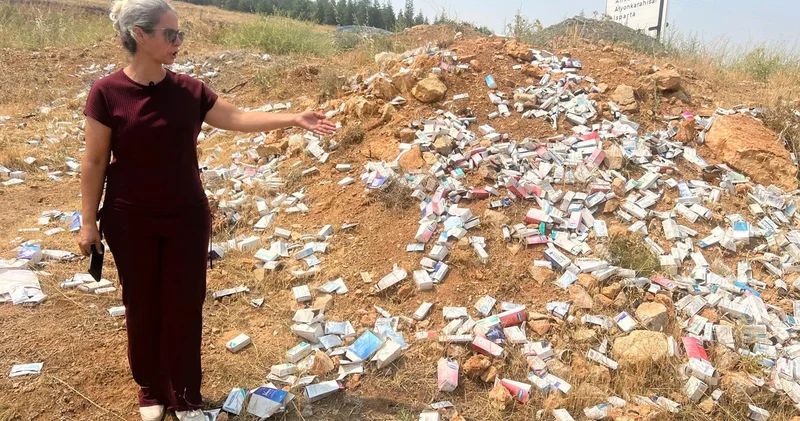 Yol kenarında akılalmaz görüntü! Aracı arıza yapınca tesadüfen fark etti