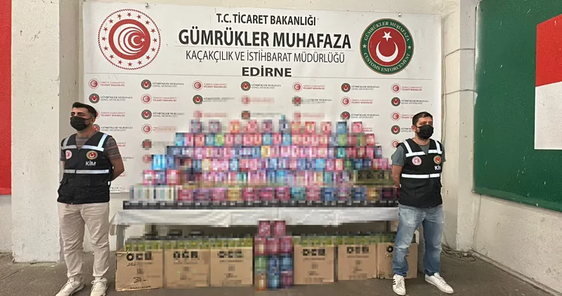 Kapıkule de aranan tırda 3 bin 193 kaçak elektronik sigara ele geçirildi