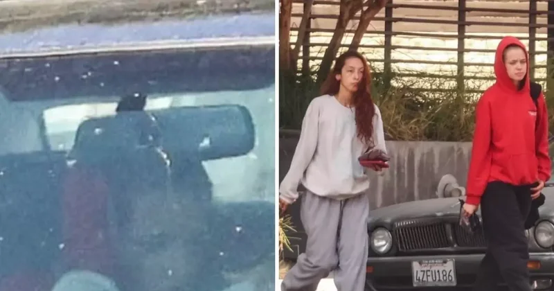Angelina Jolie kızı Shiloh, arabada kız arkadaşı ile öpüşürken görüntülendi
