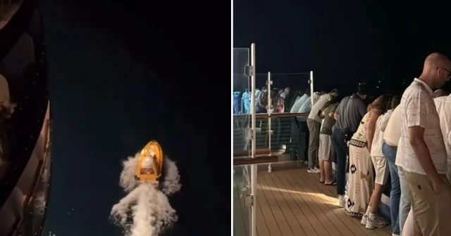 Sun Princess isimli tatil gemisi dönüş için seyir halindeyken gemide korkunç bir olay yaşandı: Botlar çıktı, dalgıçlar çıktı, kimse uyuyamıyor Balıkesir Haberleri