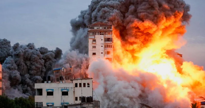 İsrail “boşaltın” dedi: Sonra bombalayarak yok etti!