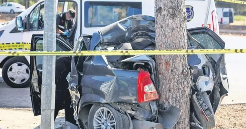 Genç memur kaza kurbanı