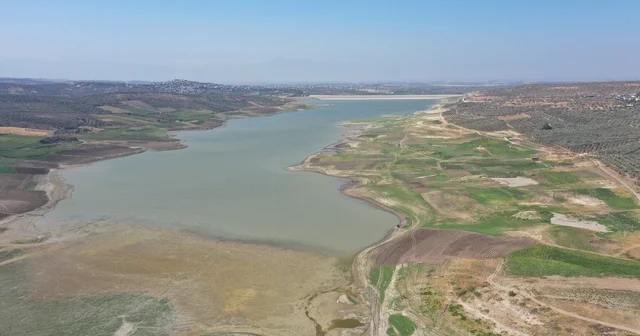 Hatay da tarımsal sulamada kullanılan Yarseli Barajı nda doluluk oranı yüzde 12,7 ye düştü Hatay Haberleri