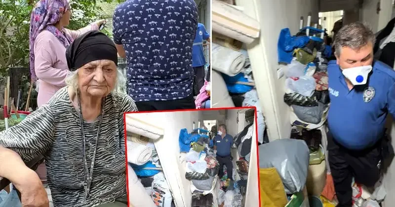 Avcılar’da çöp evden 12 kamyonet eşya çıktı