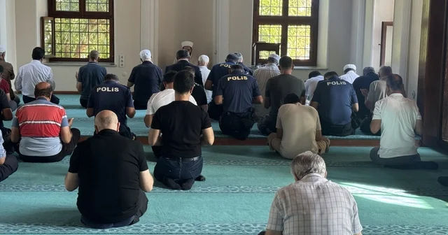 Tekirdağ da vefat eden gazi polis Serdar Çetkin için mevlit okutuldu Tekirdağ Haberleri