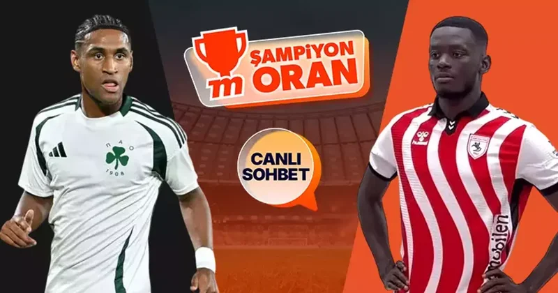 Samsunspor, UEFA Avrupa Ligi nde Panathinaikos deplasmanında! Kritik maçın heyecanı canlı sohbet ve Şampiyon Oranlar ile Misli’de İddaa Spor Haberleri