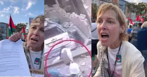 Son görüntü Avrupalı aktivisti çıldırttı: İsrail e askerî müdahaleye ihtiyacımız var!