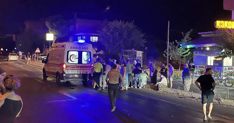 Motosikletin çarptığı yaşlı kadın kurtarılamadı
