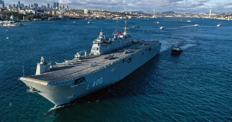 Vatandaşlara Zafer sürprizi! TCG Anadolu harekete geçiyor