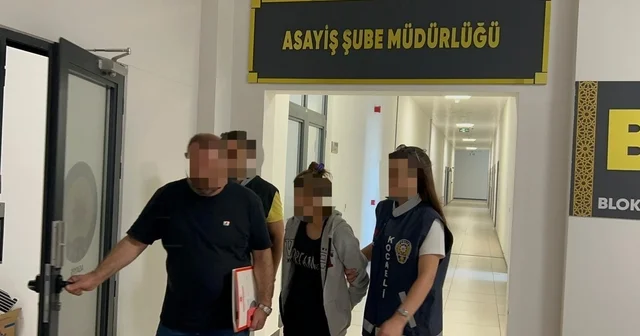 Kocaeli de 3 evden 500 bin TL değerinde ziynet eşya çalan kadın tutuklandı Kocaeli Haberleri