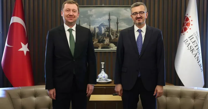 Cumhurbaşkanlığı Genel Sekreteri Susmaz dan İletişim Başkanı Burhanettin Duran a ziyaret