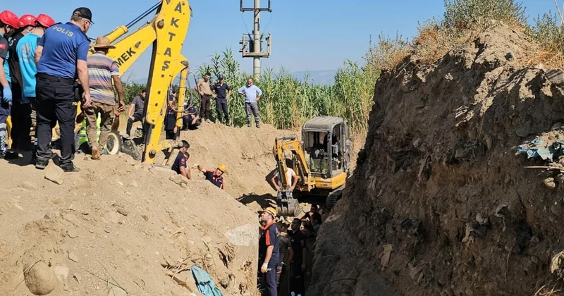 Feci ölüm! Tarlasına su hattı açarken göçük altında kaldı Sözcü Gazetesi
