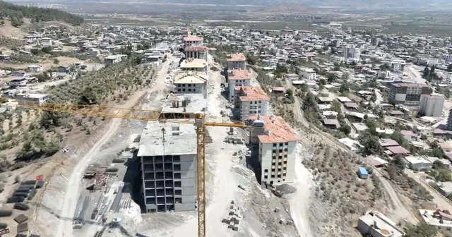 Hatay Hassa da 622 afet konutunun yapımı devam ediyor Hatay Haberleri