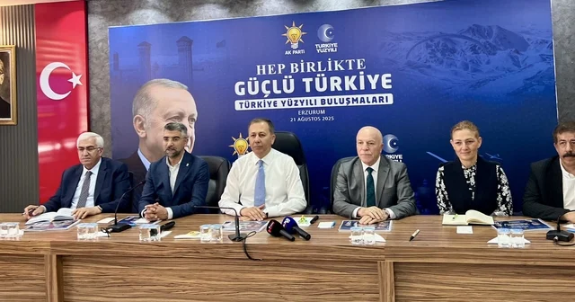 Bakan Yerlikaya Erzurum da AK Parti İl Başkanlığını ve esnafı ziyaret etti Erzurum Haberleri