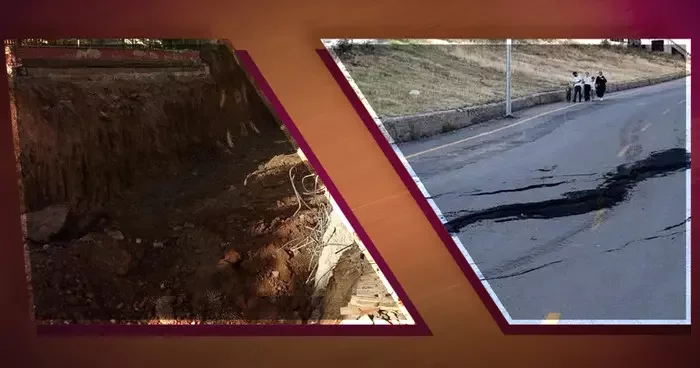 İspir de heyelan korkusu! 70 daire boşaltıldı... Sismik inceleme başlatıldı