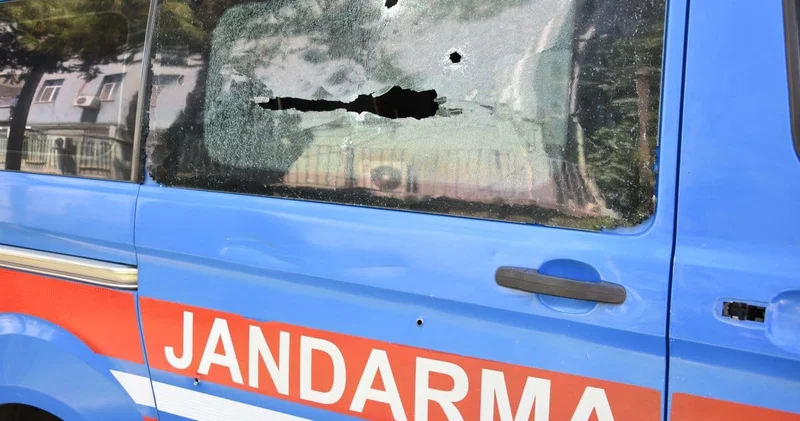 Şanlıurfa da jandarma aracına silahlı saldırı!