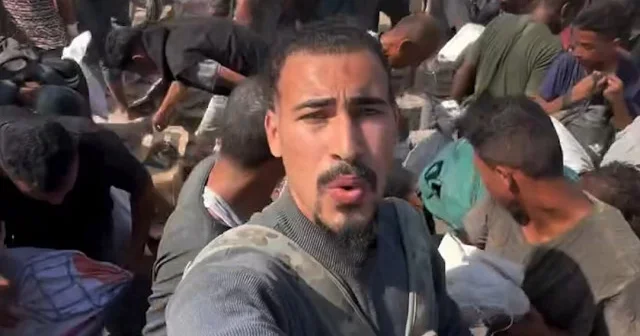 Gazzeli genç gıda dağıtım alanına giden yolu kayda aldı: Yemek bulamadım ama en azından ailem hayatta VİDEO İZLE