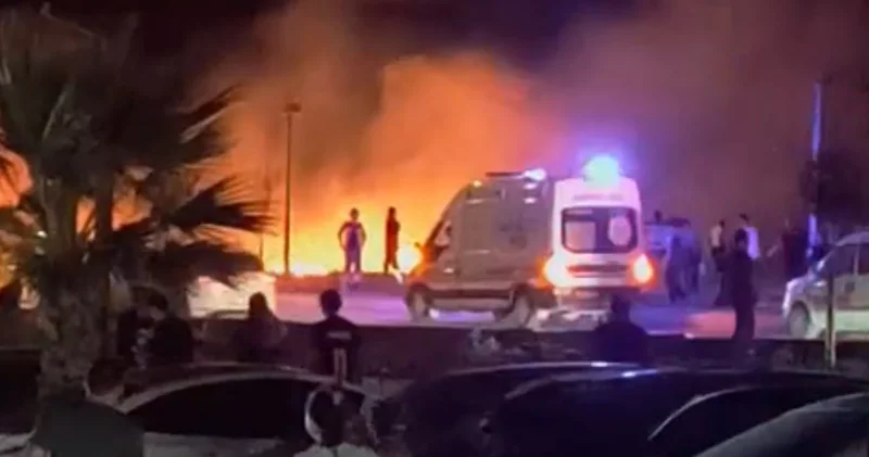 Yer Adıyaman: Patlayan trafo korkuttu