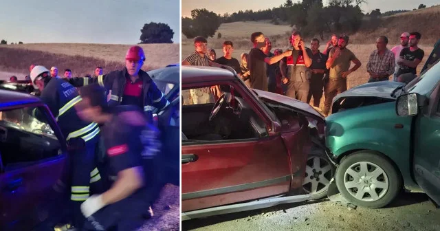 Kütahya daki trafik kazasında karı koca can verdiler: Bir kişi de yaralı Gündem Haberleri