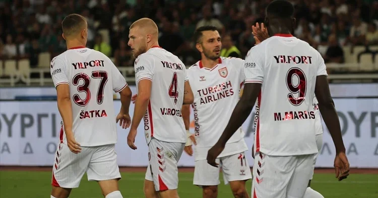 Panathinaikos 2 1 Samsunspor maçı (UEFA Avrupa Ligi maçı özeti)