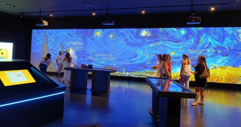2 bin 200 eser harmanlanarak dijitalleştirildi: ”Van Gogh: Işığın İzinde” sergisi, ziyaretçilerle buluşacak