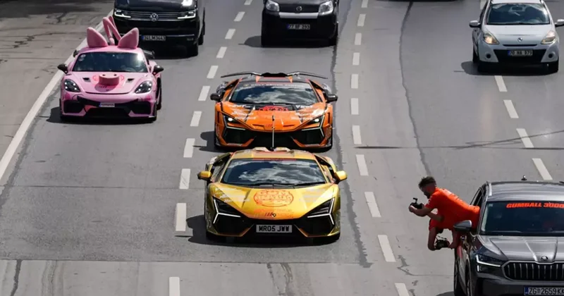 Gumball 3000 Rallisi İstanbul dan Başladı