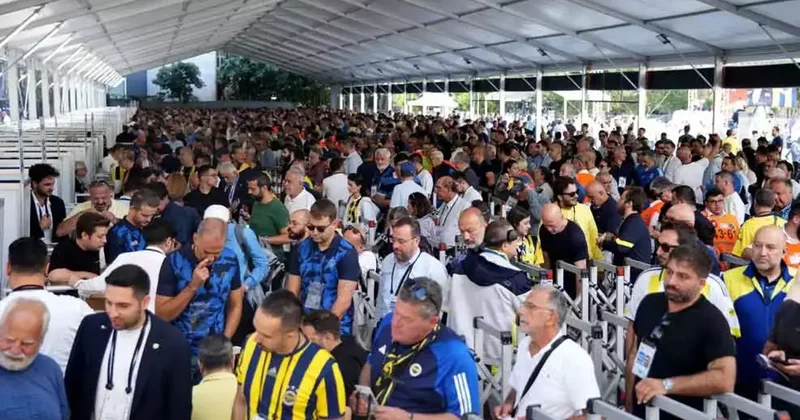 Fenerbahçe de oy kullanma işlemi başladı Fanatik Spor Haberleri Video