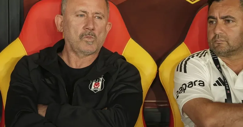 Beşiktaş ta büyük kriz! Sergen Yalçın ın eli kolu bağlandı