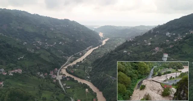 Karadeniz de sel felaketinin yaraları sarılıyor Rize Haberleri