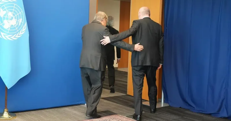 Guterres ten Sinirlioğlu na sıcak karşılama: Evine hoş geldin