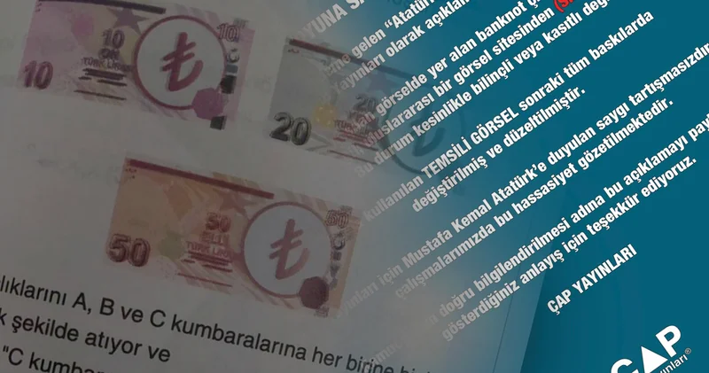 Çap Yayınları ndan tepki çeken hareket: Atatürk portesi ne sansür uygulandı!