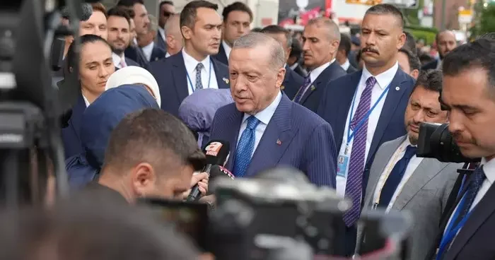 MHP lideri Bahçeli gündeme getirmişti! Cumhurbaşkanı Erdoğan dan TRÇ ittifakıyla ilgili ilk yorum: Hayırlısı olsun