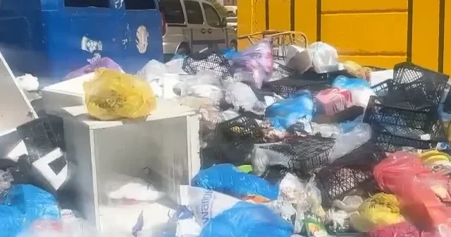 Buca da çöp sorunu hala çözülmedi: Sokakları yürünemez hale gelen ilçenin sakinleri isyan etti VİDEO İZLE