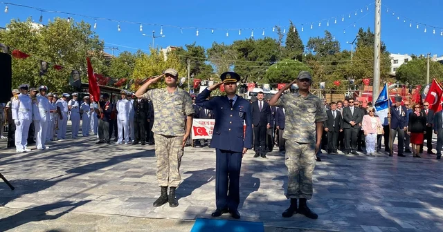 Ayvacık ın düşman işgalinden kurtuluşunun 103. yılı kutlandı Çanakkale Haberleri