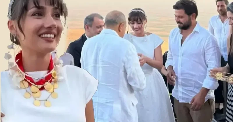 Ünlü oyuncudan Mardin de kına gecesi İzmir de nikah Yunan Adası nda düğün Sözcü Gazetesi