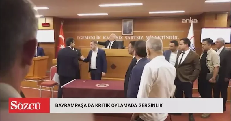 Bayrampaşa Belediyesi seçiminde 4 turda da eşitlik çıktı, salon karıştı