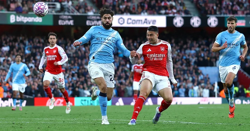 Arsenal, Manchester City karşısında puanı 90+3 te kurtardı