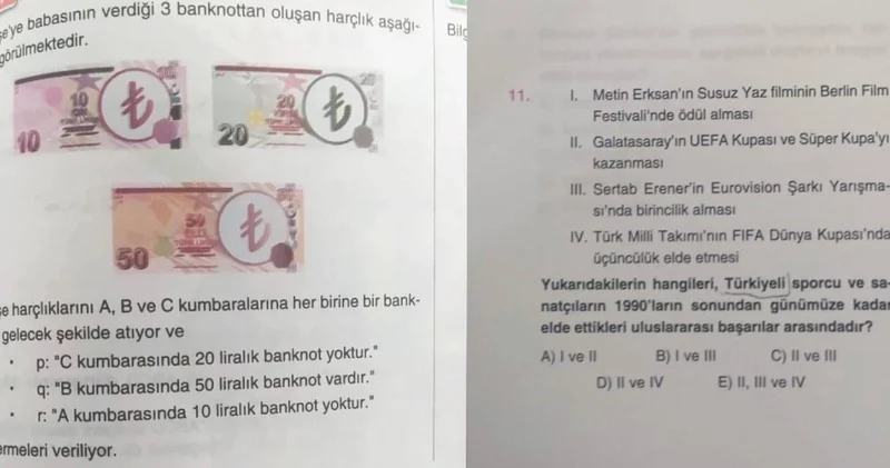 Matematik kitabında Atatürk sansürü!