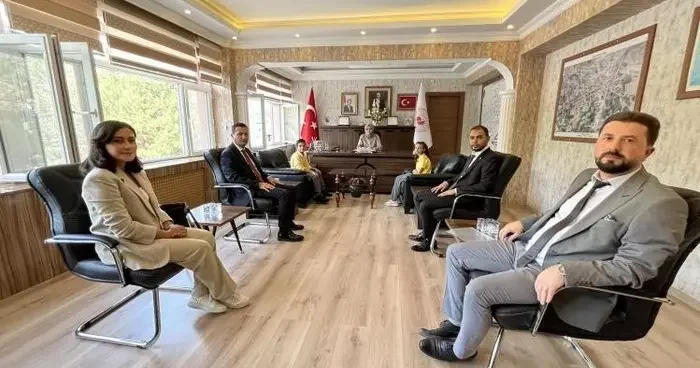 Kaymakam Kılıç, eğitimcileri ağırladı