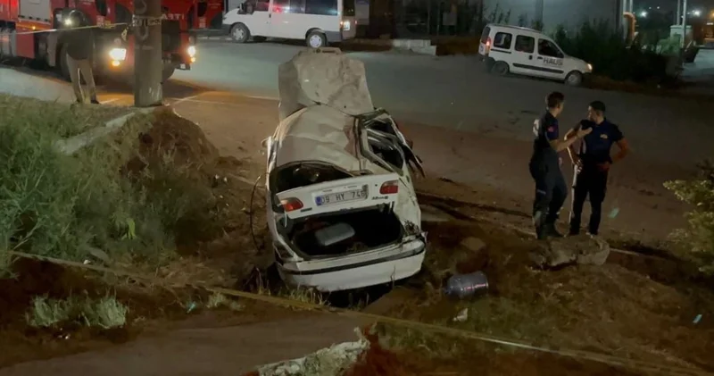 Aydın da feci kaza! 3 araç birbirine girdi 1 kişi öldü